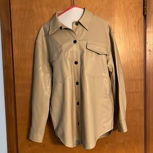 Cream Shacket size large Women’s